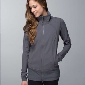 Lululemon Nice Asana Jacket Brushed soot